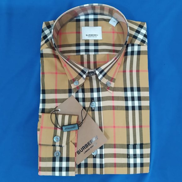burberry shirt poshmark